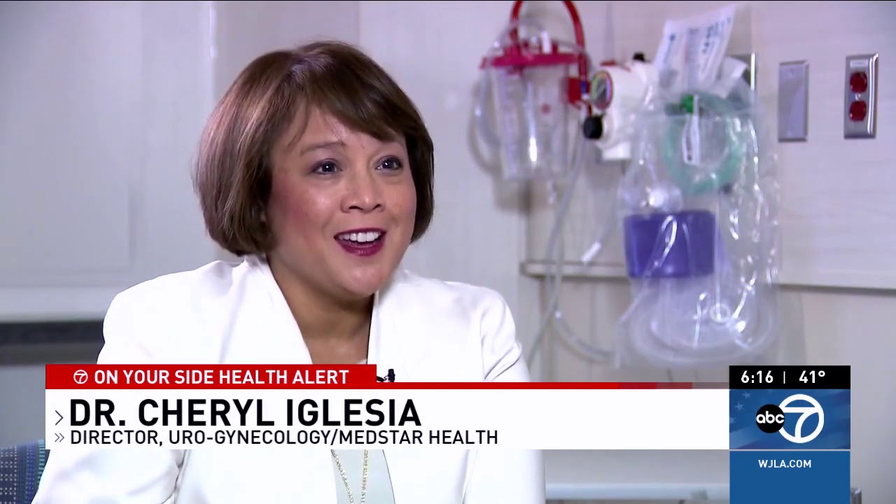 Dr Cheryl Iglesia Discusses Overactive Bladder and Dementia Risk on WJLA
