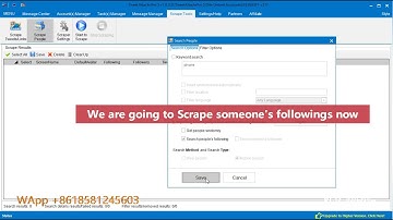 Scrape Bulk Users / Users
