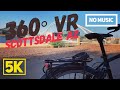360° VR Cycling Tour of Scottsdale Arizona | 6K Ambient Sound Edition