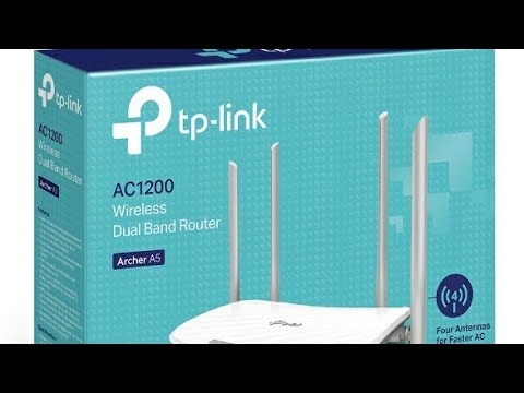 TP-Link Archer A5 AC1200  Wireless Dual Band Router Unboxing and review||