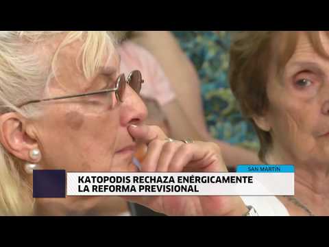 KATOPODIS RECHAZA ENÉRGICAMENTE LA REFORMA PREVISIONAL