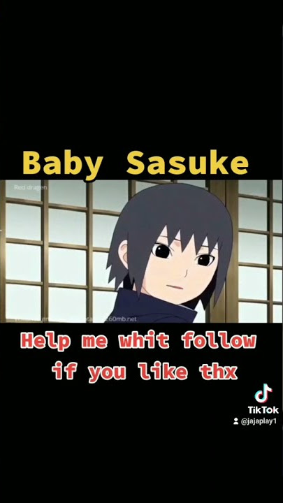 Baby Sasuke!! #itachi #sasuke #uchiha