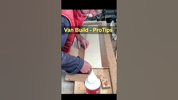 DIY cabinet design for van conversion van life