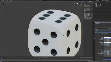 Modelling a Dice properly in Blender 2.8