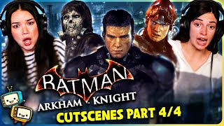 BATMAN: ARKHAM KNIGHT CUTSCENES (PART 4/4) REACTION! | Gamer's Little Playground