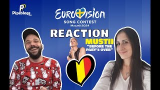 Reaction Eurovision 2024 Belgium​