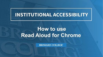 How to use Read Aloud for Chrome