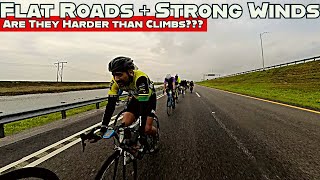 Can Cycling in Windy Conditions be a challenge on Flat Roads?