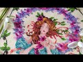 203.Итоги зимы.Blossom Goddess.Волшебная страна.Вышивка крестом,бисером.