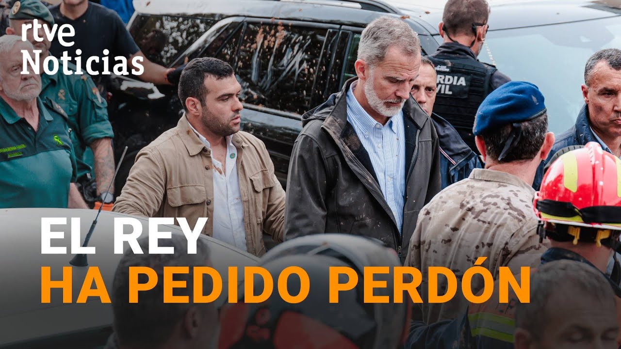 DANA: La VISITA de FELIPE VI y de la REINA a PAIPORTA OCUPA los TITULARES de MEDIO MUNDO | RTVE