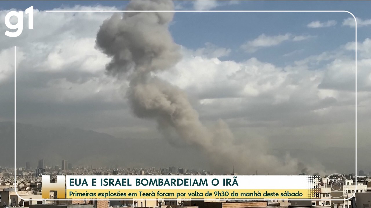 EUA e Israel bombardeiam o Irã