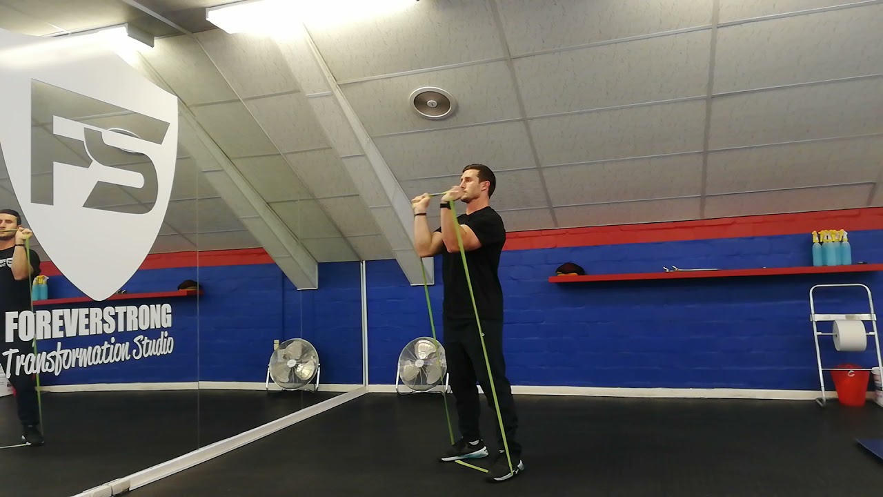 Banded Curl to press - YouTube