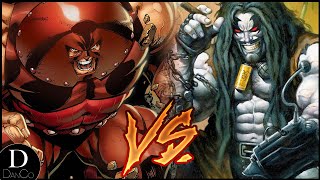 Juggernaut VS Lobo | BATTLE ARENA | Marvel VS DC