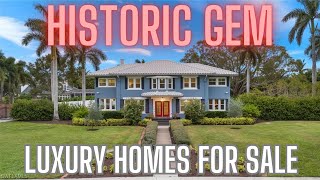 HISTORIC HOME with POOL Fort Myers Homes Luxury Homes in Southwest Florida Real Estate Market