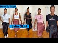 🍃How To Style Shein Satin Skirts | VickyJ