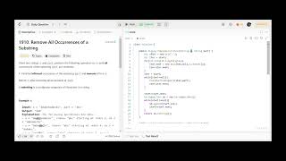 1910. Remove All Occurrences of a Substring | JAVA | Linked List