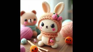 Crochet Cute 🥰 Animals #Knitted #Crochet #Design #Crochetlove #Knitting
