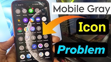 App ka colour change ho gaya hai kaise theek karen | mobile screen app grey color problem