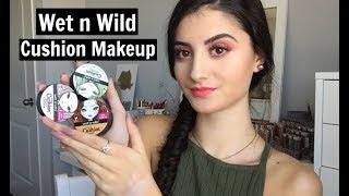 *NEW* Wet n Wild Cushion Makeup Products | Demo + Review
