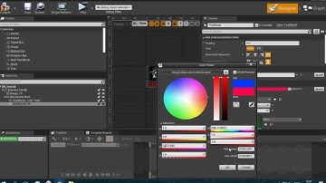 Unreal Engine 4 creating a marker widget.