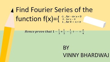 fourier series| function having points of discontinuity | important question