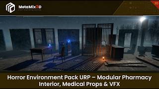 Modular Asset & Sub Asset. Inside the Horror Pharmacy – URP  | MetaMix3D