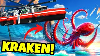 Kraken SINKS Our Ship When We Tried to CAPTURE It! (Stormworks)