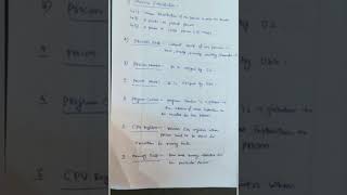 Process control block &amp; threads
