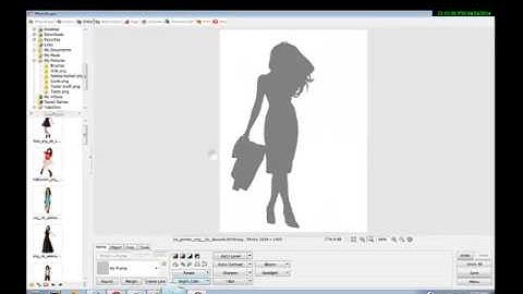 +How to make a Glitter Shadow using Photoscape?