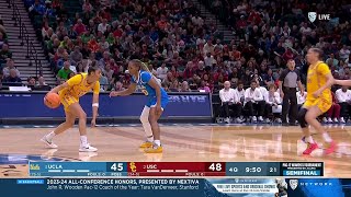 FULL 4th Quarter + Both Overtimes: Pac12 Tournament, #3 UCLA Bruins vs #2 USC Trojans