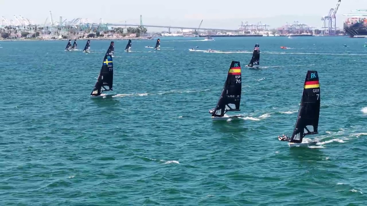 ⁣2026 SP OCR   49er FX   Final 1 start