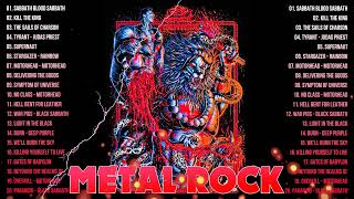 Metal Rock ⚡ Nonstop Metal Rock Mix 90s 2000s ⚡ Korn, Motorhead, Judas Priest, Limp Bizkit