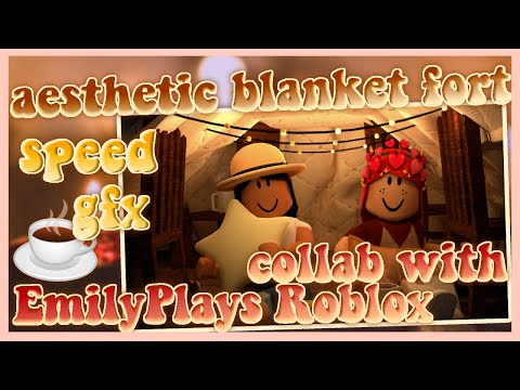 Roblox Aesthetic Blanket Fort Speed Gfx Collab With
