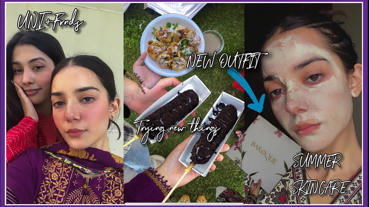 Trying new food,Shopping,Summers skincare &  Unboxing new outfit | VLOG |