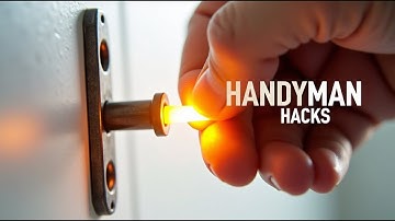 Handyman Tricks That Make Your Life SO Much Easier!