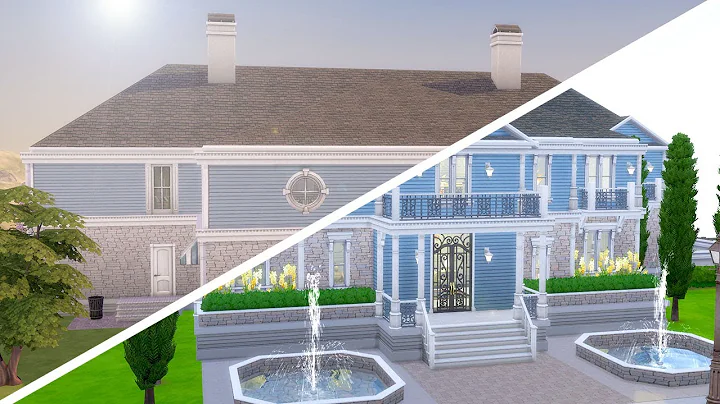 WARD MANOR MESS // The Sims 4: Fixer Upper - Home ...