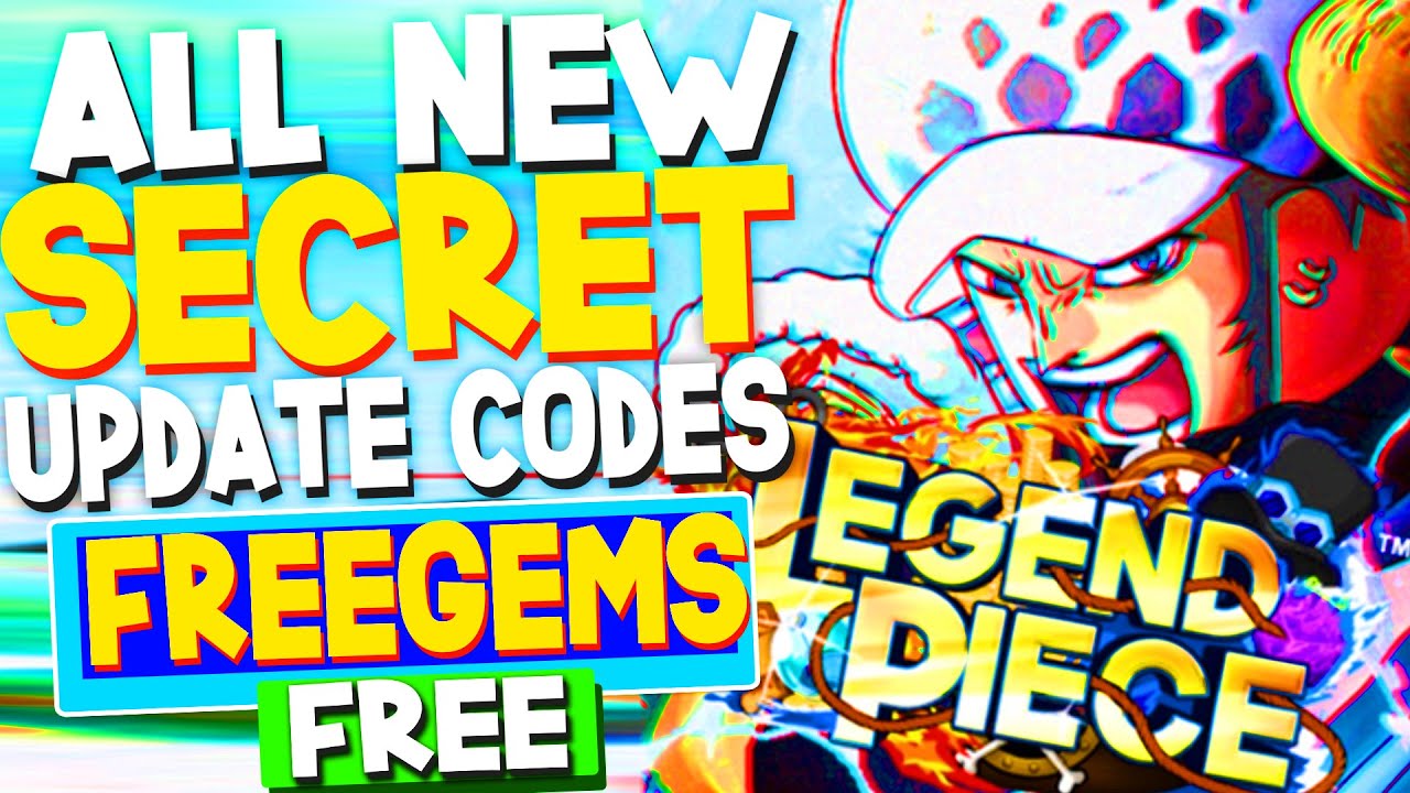 ALL NEW *SECRET* UPDATE CODES in LEGEND PIECE CODES! (Roblox Legend Piece  Codes) ROBLOX 