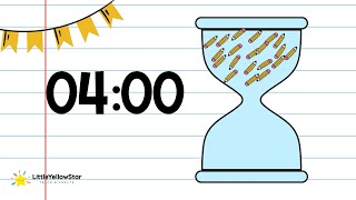 Back to School Style Game Timer – 4 Minute Countdown Timer For Kids With Bell Warning screenshot 5