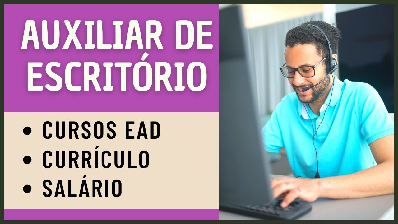 Auxiliar de Escritório em Geral 3 Cursos Ead Essencial Para Você Ter No ...