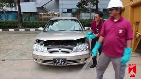 Vehicle Fire Demonstration Singapore