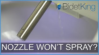 How To Troubleshoot a Bidet Seat That Won't Spray | BidetKing.com