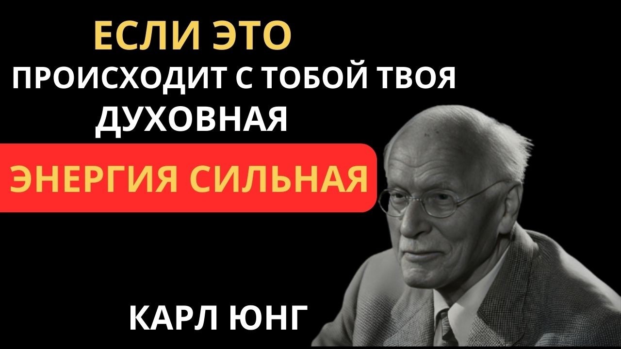5 ПРИЗНАКОВ того, что у вас СИЛЬНАЯ духовная энергия – Карл Юнг