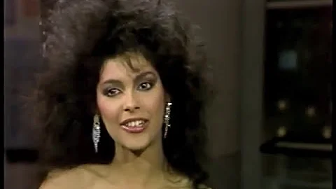 Denise Matthews (Vanity) on Letterman, March 25, 1...