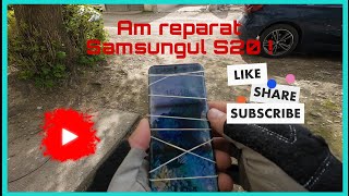 Am fost sa ridic telefonul S20 de la reparat !