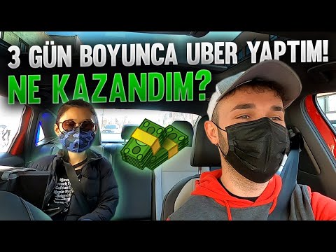 3 GÜN DELİ GİBİ UBER YAPMAK!