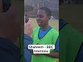 Shaheem - BBC Interview #football #soccer #youngpeople #youthwork #community #london #southlondon