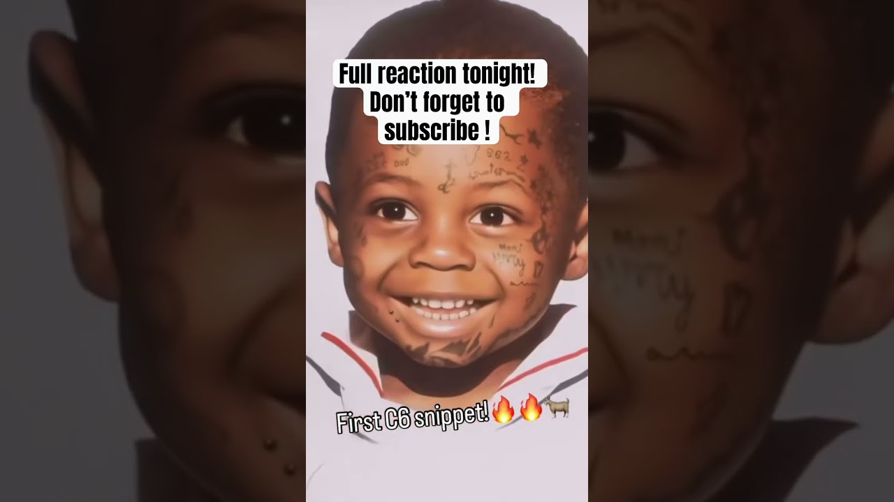 Only snippet released from “CARTER VI”! Who’s ready??? 