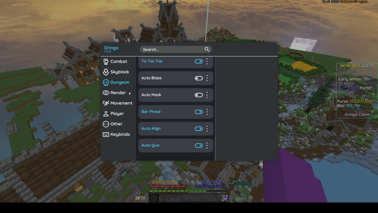 Oringo V2.0 new gui showcase + free download - UPDATE ON FEBRUARY 2024