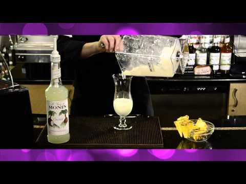 How to create a Pina Colada Mocktail liqueur mojito