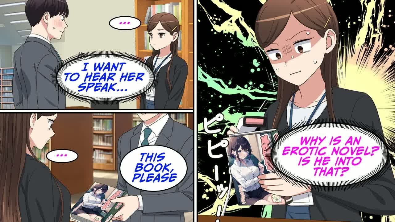 RomCom When I tried to return an adult romance novel to the beautiful librarian… Manga Dub